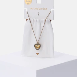 Accessories Kette Mit Herz-Anhängern Vergoldet -Always® shop MAM 7732298 SHOP IMAGE 1.4