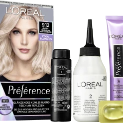 L’Oréal Paris Préférence Cool Blondes 9.12 Sehr Helles Beige Aschblond (Alaska) 9 L’Oréal Paris Préférence Cool Blondes 9.12 Sehr Helles Beige Aschblond (Alaska) -Always® shop MAM 7790866 SHOP IMAGE 1.5