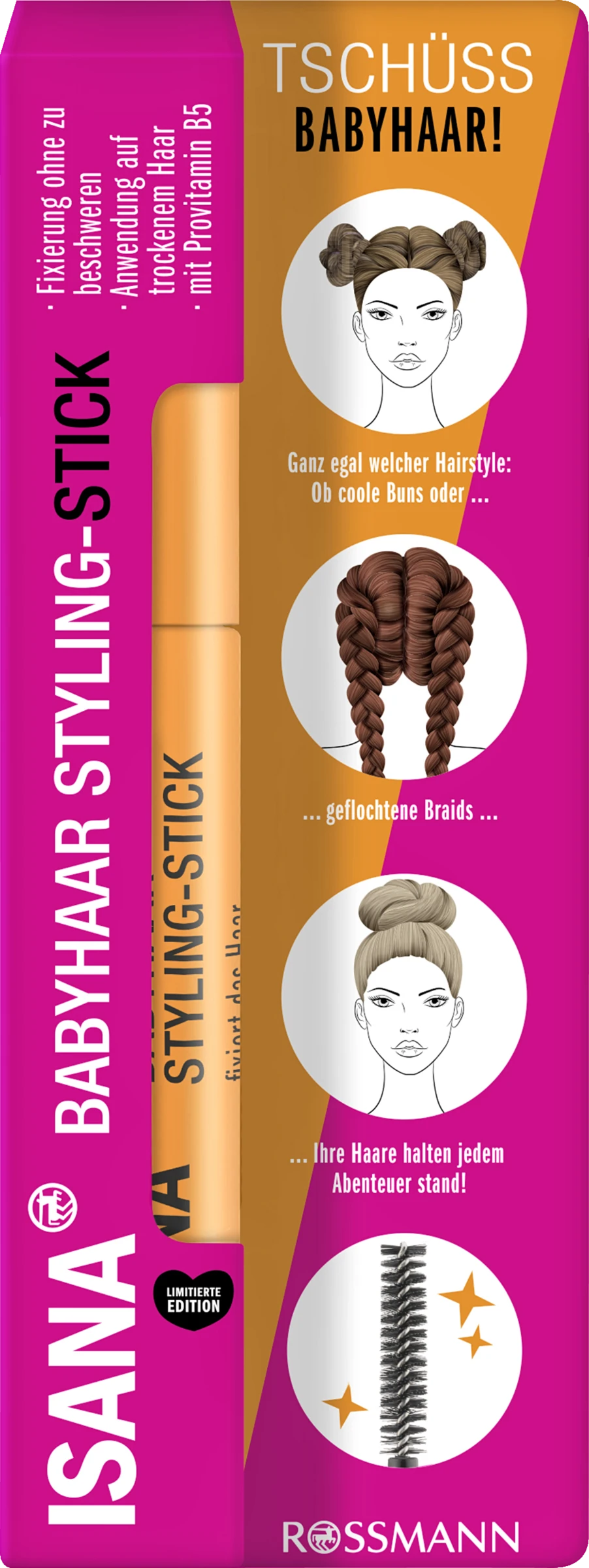 ISANA Babyhaar Styling-Stick 3 ISANA Babyhaar Styling-Stick
