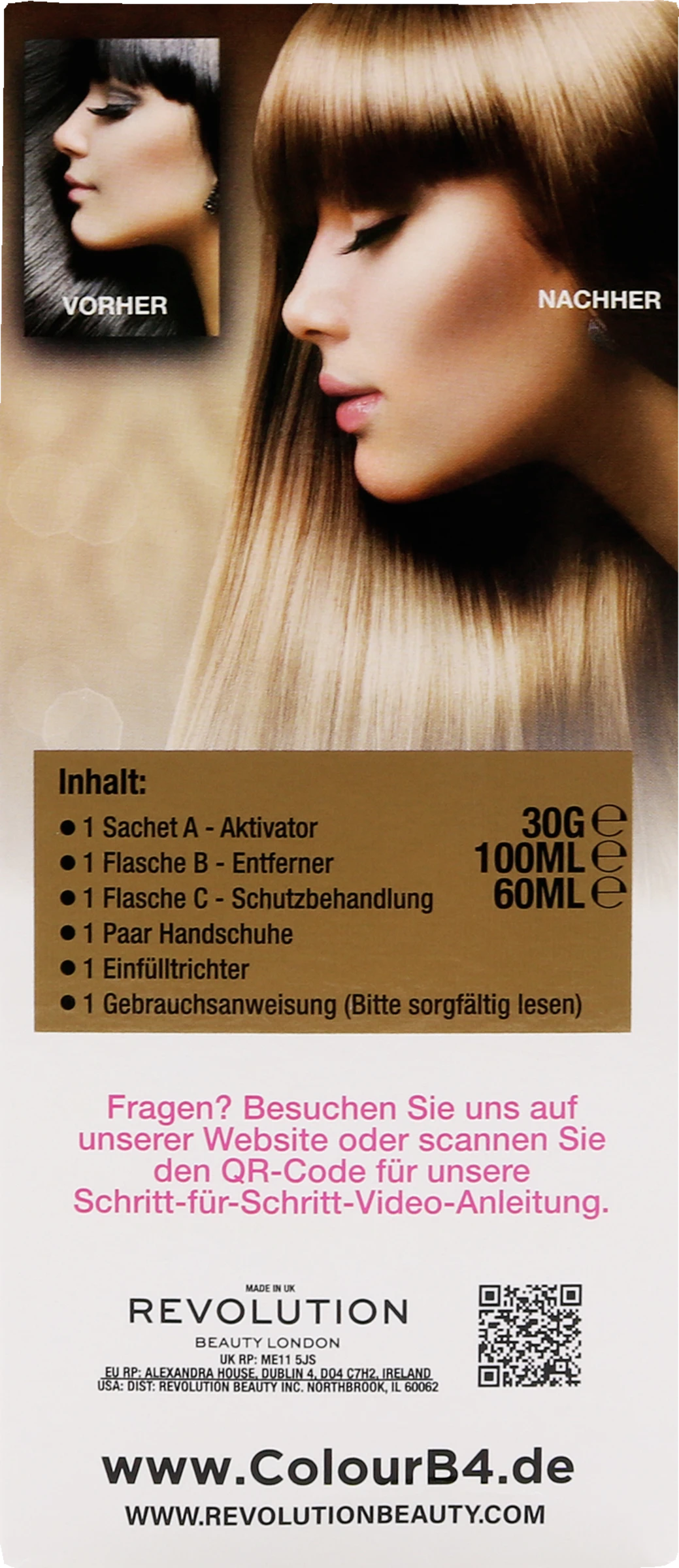 ColorB4 ColourB4 EXTRA Haarfarben-Entferner 4 ColorB4 ColourB4 EXTRA Haarfarben-Entferner – Bild 2