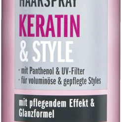 ISANA PROFESSIONAL Haarspray Keratin & Style