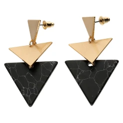 Alternative view of Accessories Statement-Ohrring Mit Drei Verschieden Großen Dreiecken