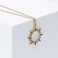 Accessories Kette Mit Cut-Out-Sonne Und Strasssteinen -Always® shop MAM 7934016 SHOP IMAGE 1.4