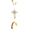 Accessories Earcuff-Set Vergoldet Mit Nordstern-Motiv Und Strasssteinen 2 Accessories Earcuff-Set Vergoldet Mit Nordstern-Motiv Und Strasssteinen -Always® shop MAM 7934045 SHOP IMAGE 1.4