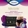 TENA Silhouette Waschbare Unterwäsche Hipster Schwarz L
