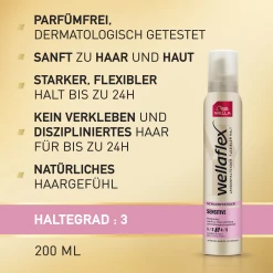 Wella Wellaflex Schaumfestiger Sensitive Starker Halt 19 Wella Wellaflex Schaumfestiger Sensitive Starker Halt -Always® shop MAM 8030238 SHOP IMAGE 1.4