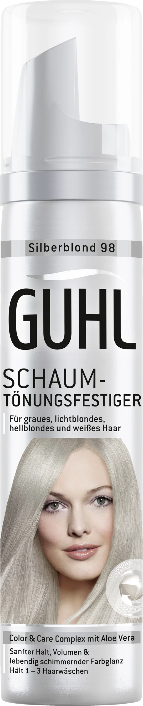 Guhl Schaumtönungsfestiger Silberblond 98 3 Guhl Schaumtönungsfestiger Silberblond 98