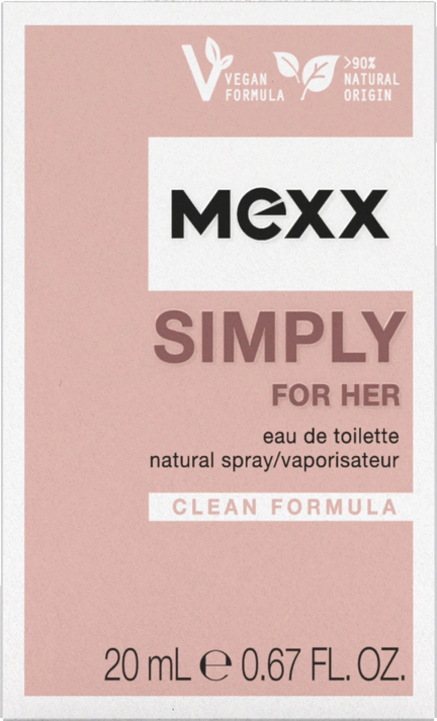 MEXX Simply Woman, EdT 20ml 4 MEXX Simply Woman, EdT 20ml – Bild 2