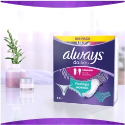 Always® Dailies Flexistyle Normal Slipeinlagen 17 Always® Dailies Flexistyle Normal Slipeinlagen -Always® shop MAM 8256581 SHOP IMAGE 1.4
