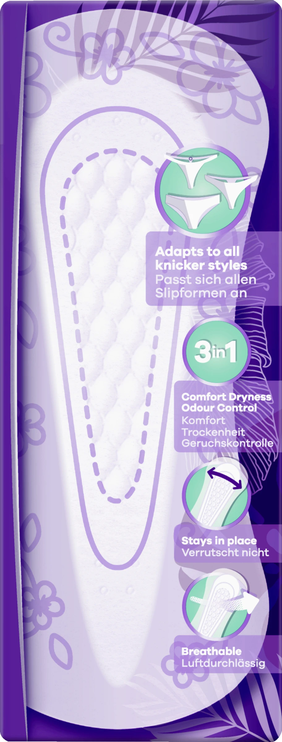 Always® Dailies Flexistyle Normal Slipeinlagen 4 Always® Dailies Flexistyle Normal Slipeinlagen – Bild 2