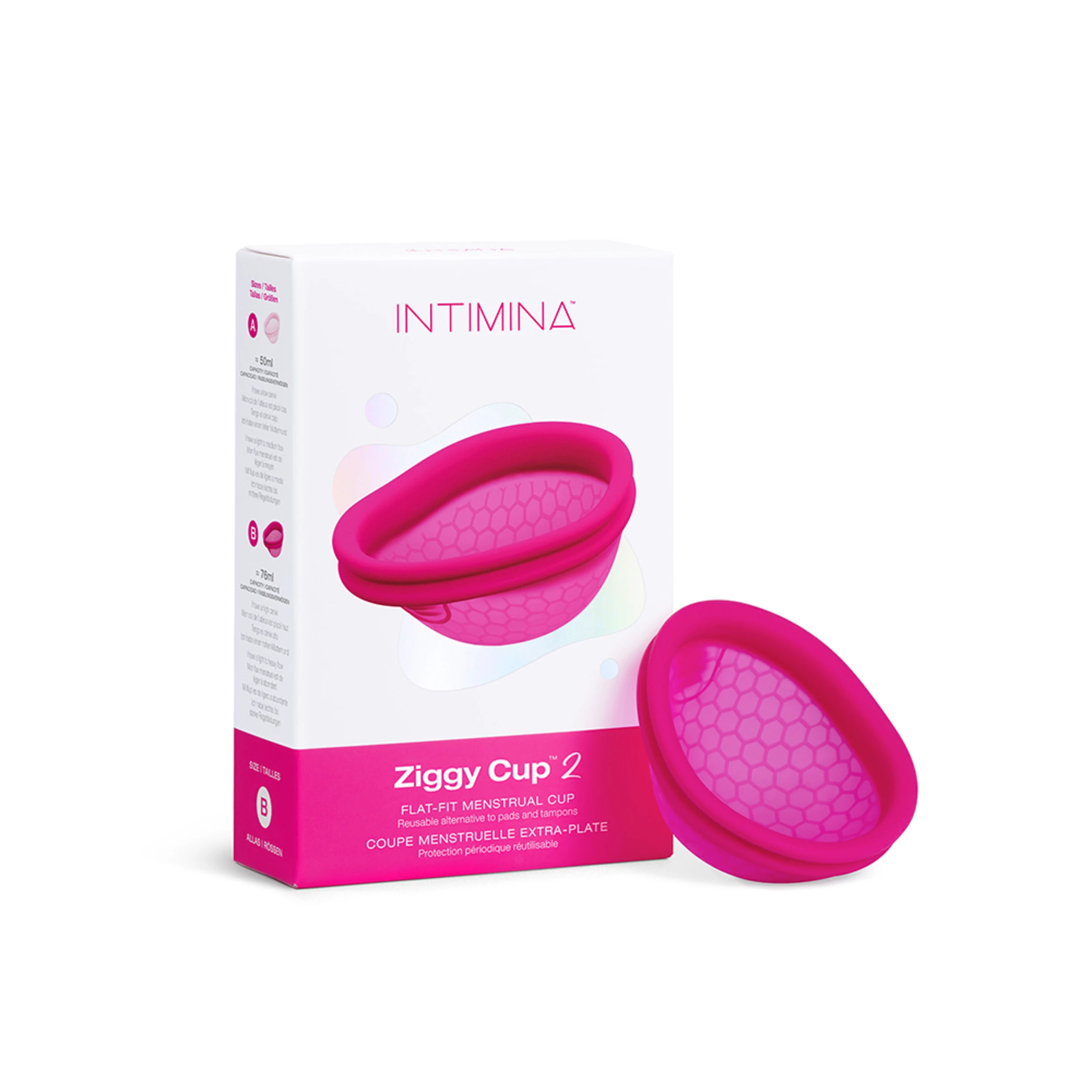 Intimina Ziggy Cup™ 2 Größe B Menstruationstasse 4 Intimina Ziggy Cup™ 2 Größe B Menstruationstasse – Bild 2