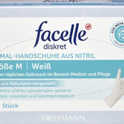 Facelle Einmalhandschuhe Aus Nitril Gr. M