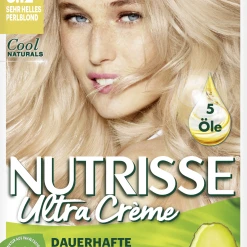 Garnier Nutrisse Ultra Crème Dauerhafte Pflege-Haarfarbe 9.12 Sehr Helles Perlblond