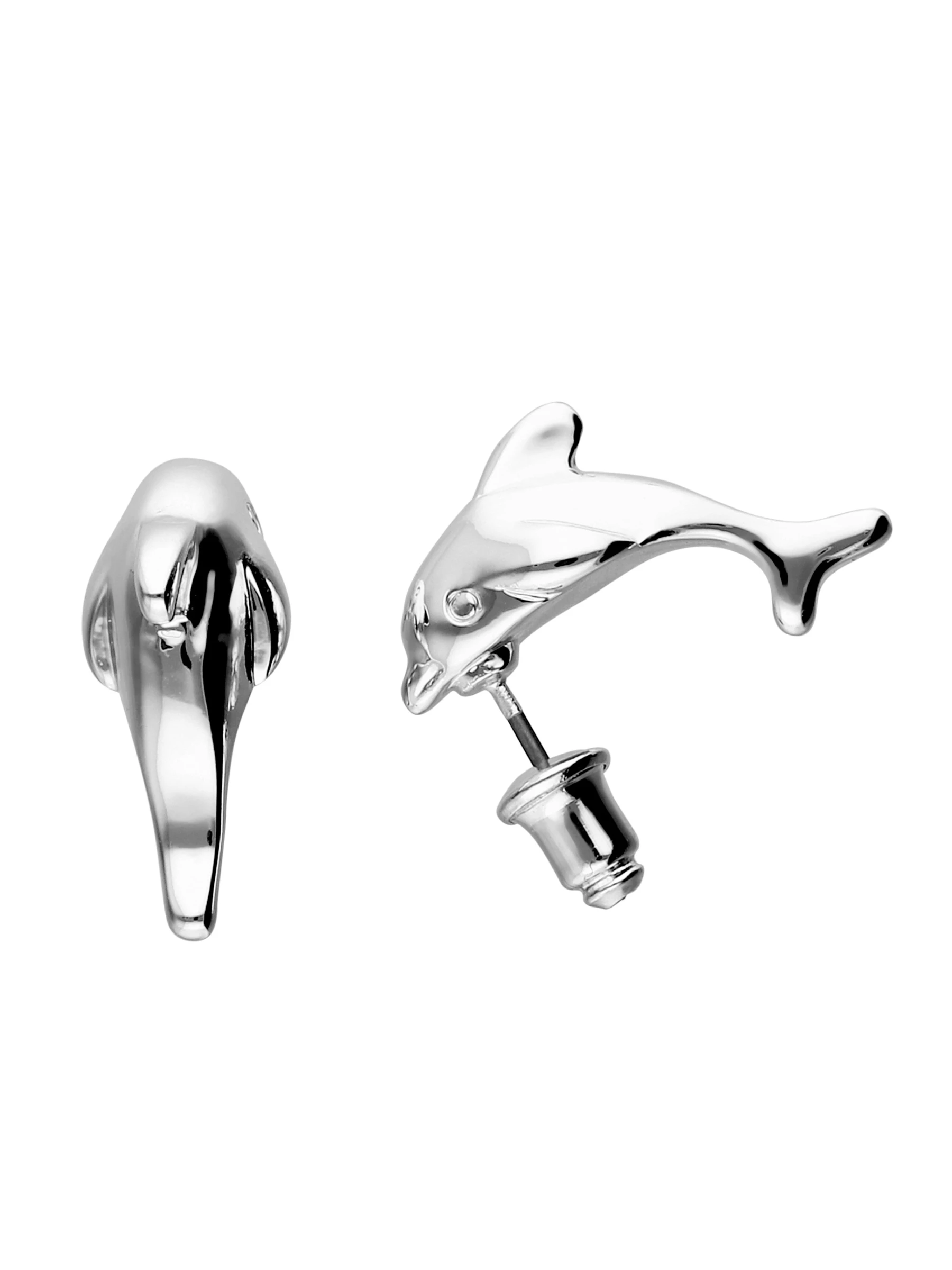 Accessories Verspielter Ohrstecker Mit Delfin-Motiv 3 Accessories Verspielter Ohrstecker Mit Delfin-Motiv