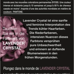 Syoss Professional Performance Permanente Coloration 18-3530 Lavender Crystal 14 Syoss Professional Performance Permanente Coloration 18-3530 Lavender Crystal -Always® shop MAM 8384872 SHOP IMAGE 1.4