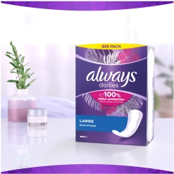 Always Dailies Large Extra Protect Slipeinlagen Big Pack 13 Always Dailies Large Extra Protect Slipeinlagen Big Pack -Always® shop MAM 8444226 SHOP IMAGE 1.4