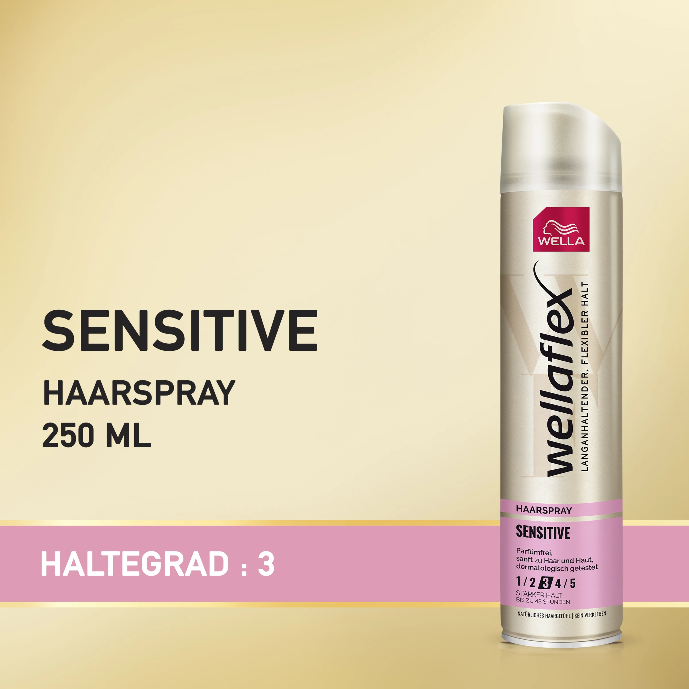 Wella Wellaflex Haarspray Sensitive Starker Halt 8 Wella Wellaflex Haarspray Sensitive Starker Halt – Bild 6