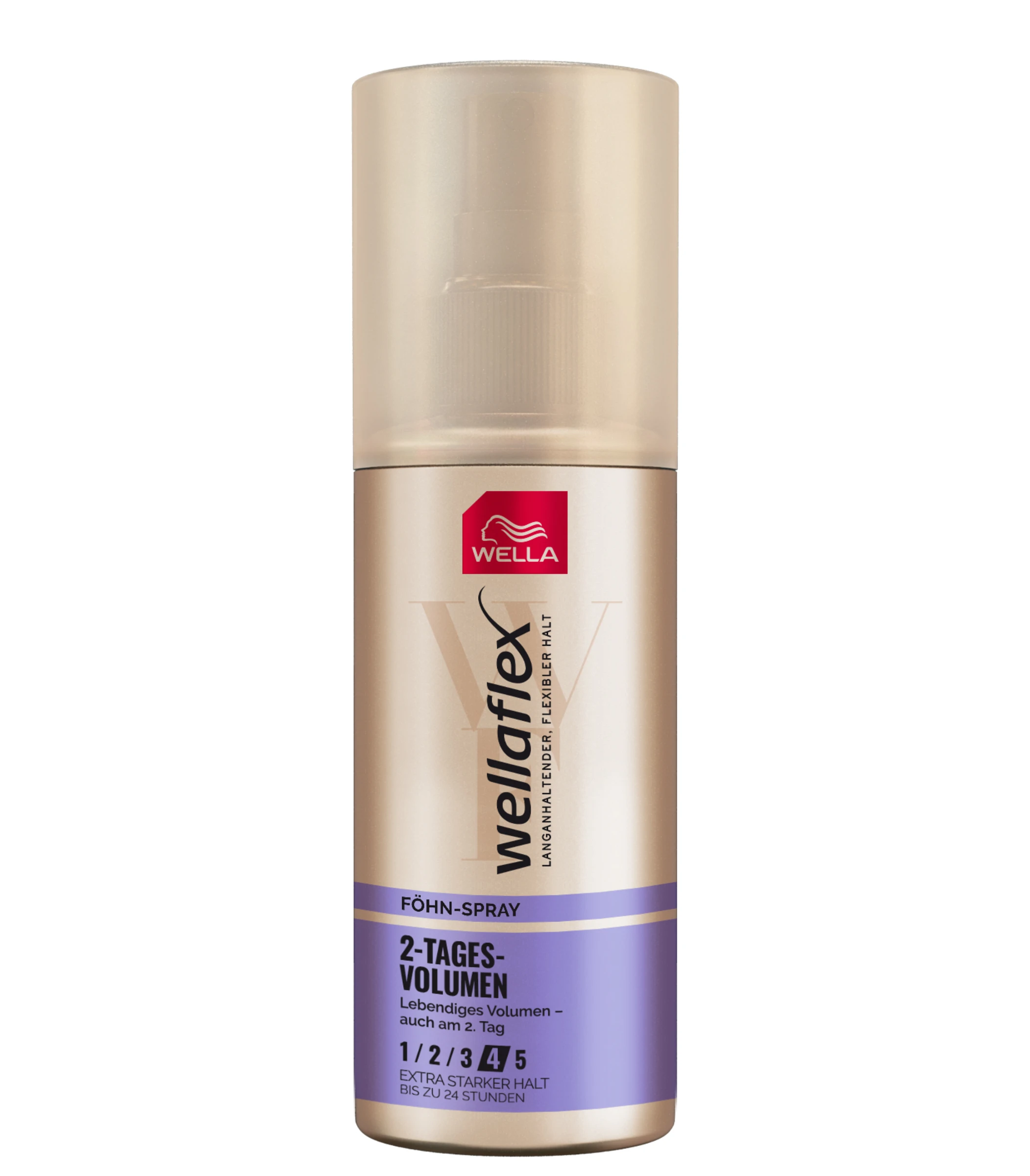 Wella Wellaflex Föhn-Spray 2-Tages-Volumen 4 Wella Wellaflex Föhn-Spray 2-Tages-Volumen – Bild 2