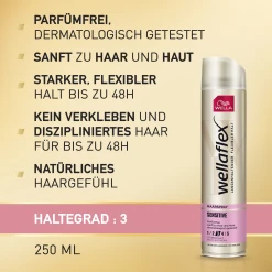 Wella Wellaflex Haarspray Sensitive Starker Halt 29 Wella Wellaflex Haarspray Sensitive Starker Halt -Always® shop MAM 8520847 SHOP IMAGE 1.4