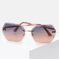 SIX Rahmenlose Sonnenbrille Mit Braunen Gläsern -Always® shop MAM 8521636 SHOP IMAGE 1.4