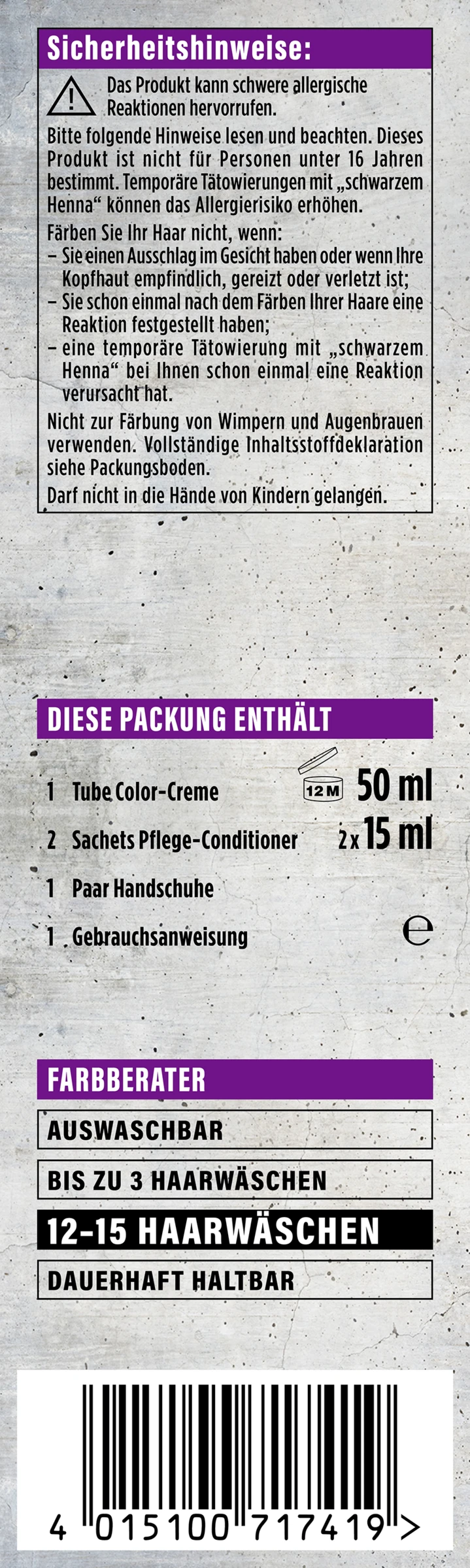 Schwarzkopf Got2b Temporäre Haarfarbe FARB/ARTIST 094 Blueberry Lila 4 Schwarzkopf Got2b Temporäre Haarfarbe FARB/ARTIST 094 Blueberry Lila – Bild 2