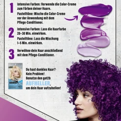 Schwarzkopf Got2b Temporäre Haarfarbe FARB/ARTIST 094 Blueberry Lila 14 Schwarzkopf Got2b Temporäre Haarfarbe FARB/ARTIST 094 Blueberry Lila -Always® shop MAM 8530304 SHOP IMAGE 1.4