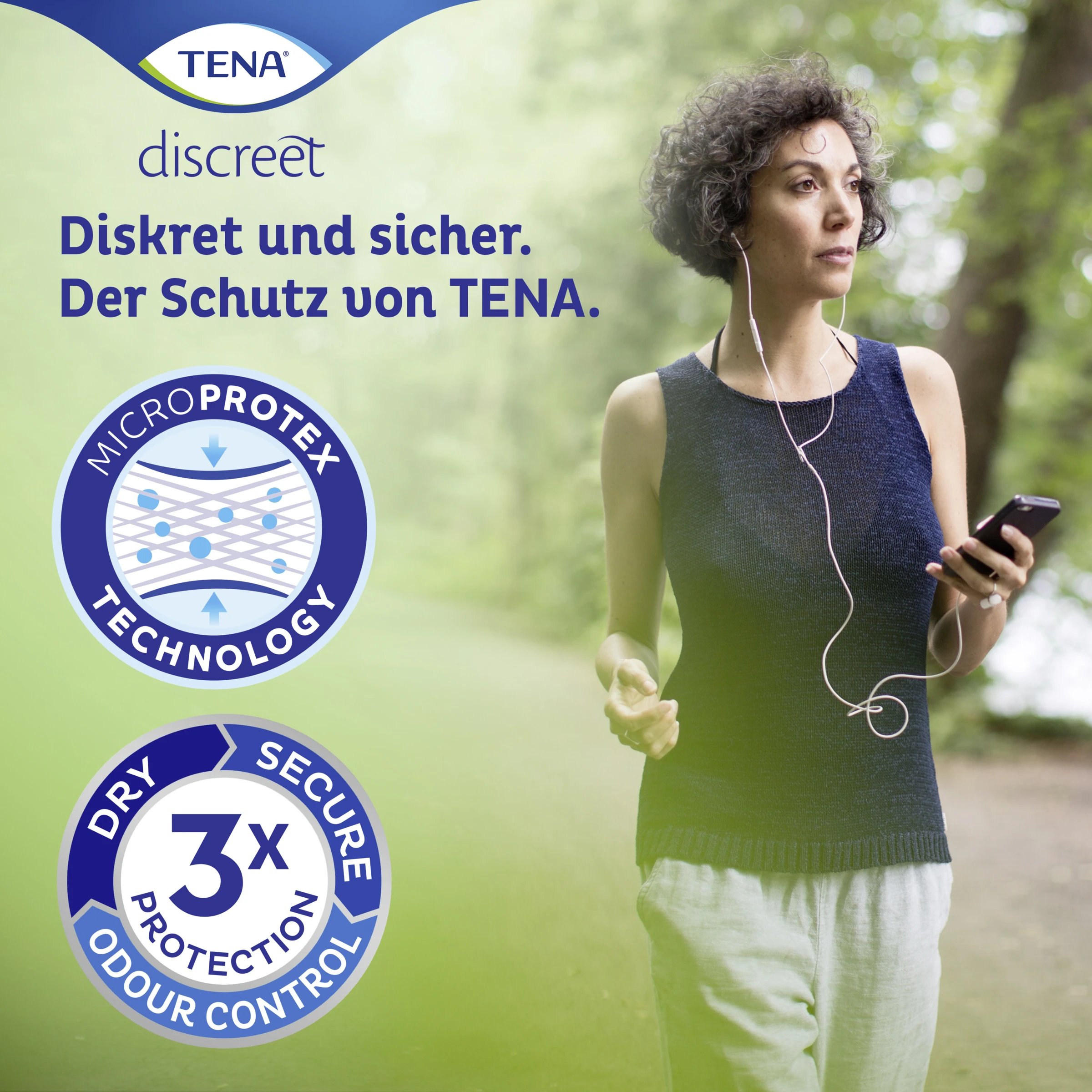 TENA Discreet Normal Einlagen 12+3 5 TENA Discreet Normal Einlagen 12+3 – Bild 3