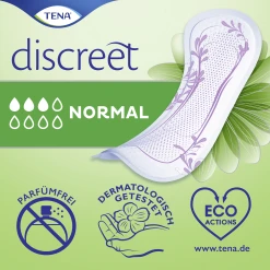 Alternative view of TENA Discreet Normal Einlagen 12+3