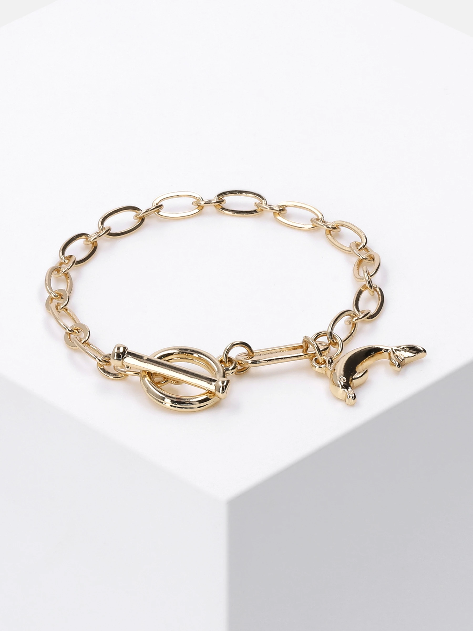 SIX Armband Mit Delfin- Anhänger 4 SIX Armband Mit Delfin- Anhänger – Bild 2