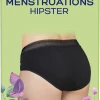 Facelle Natural Menstruations Hipster Gr. L Schwarz