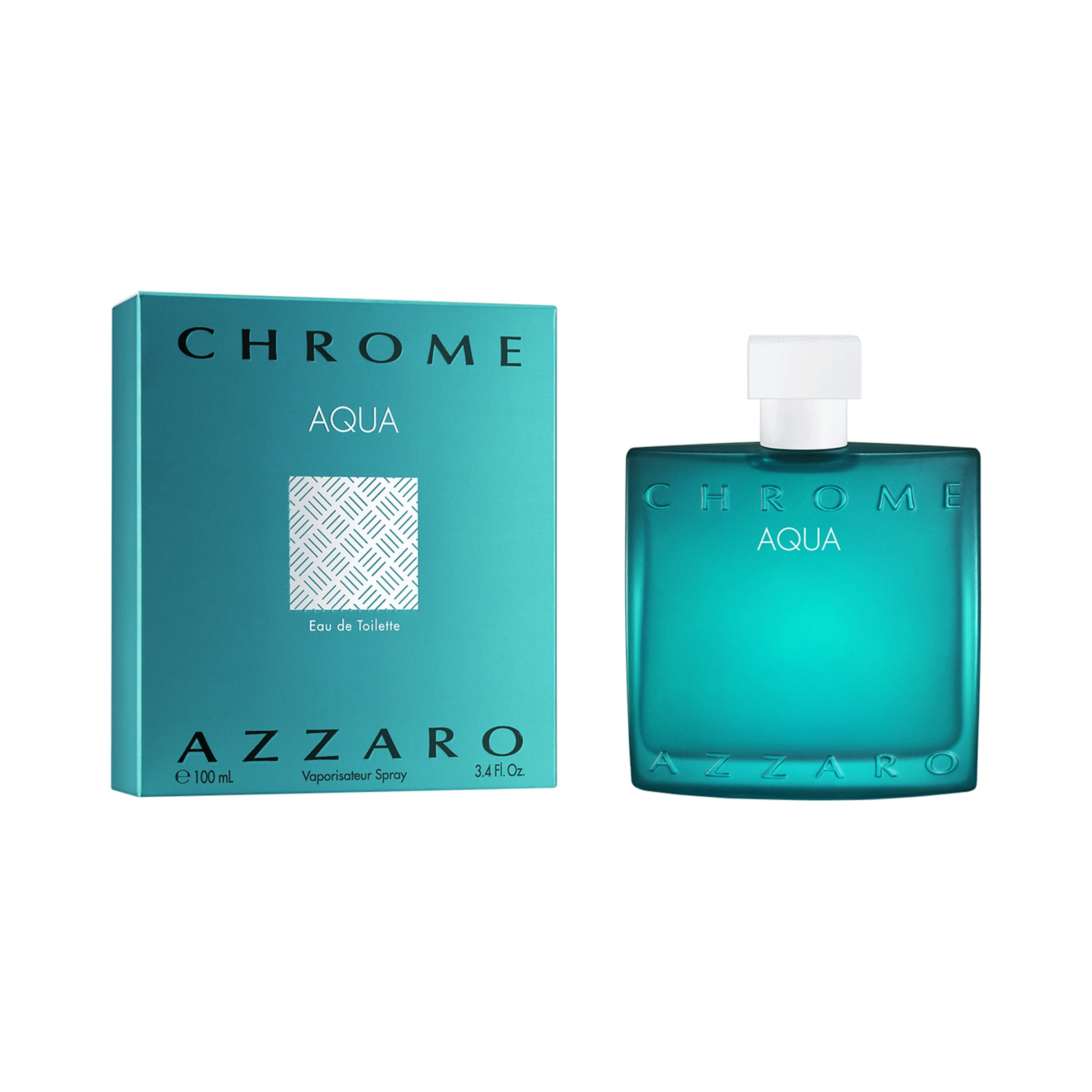Azzaro Chrome Aqua, EdT 100 Ml 4 Azzaro Chrome Aqua, EdT 100 Ml – Bild 2