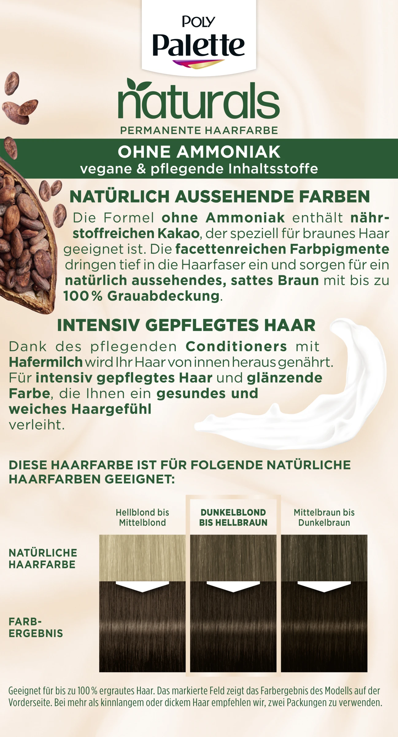 Poly Palette NATURALS Permanente Haarfarbe 4-0 Mittelbraun 6 Poly Palette NATURALS Permanente Haarfarbe 4-0 Mittelbraun – Bild 4