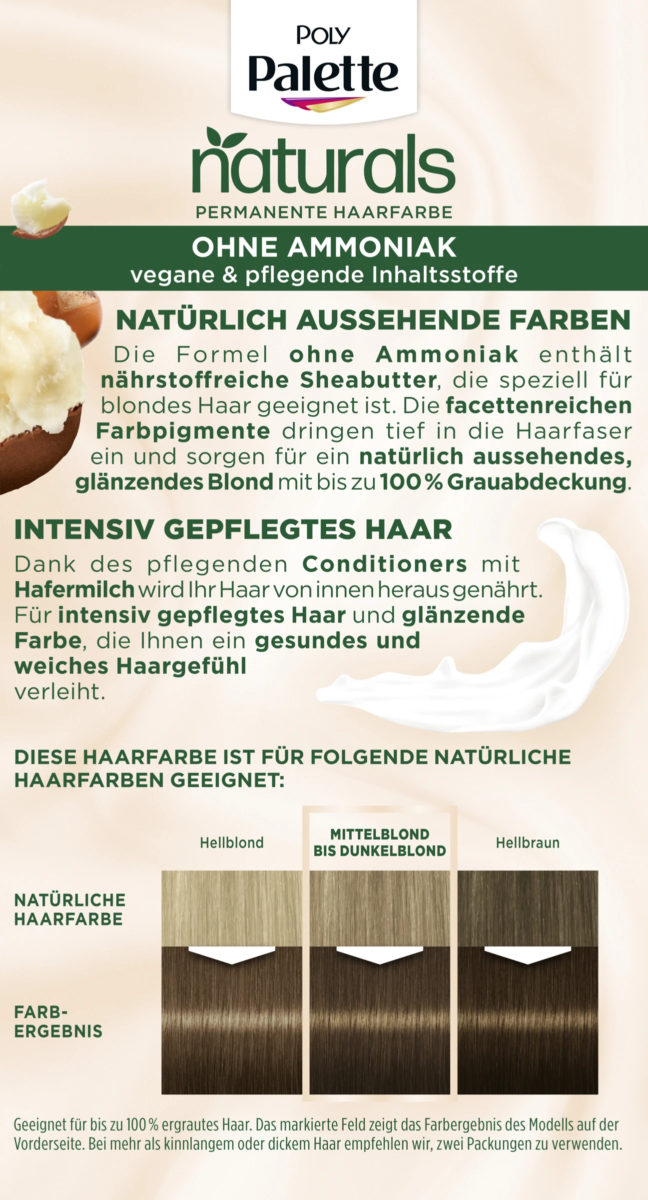 Poly Palette NATURALS Permanente Haarfarbe 6-0 Dunkelblond 6 Poly Palette NATURALS Permanente Haarfarbe 6-0 Dunkelblond – Bild 4
