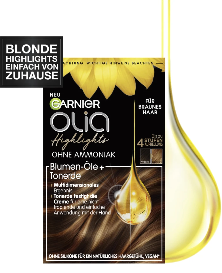 Garnier Olia Highlights Für Braunes Haar 6 Garnier Olia Highlights Für Braunes Haar – Bild 4