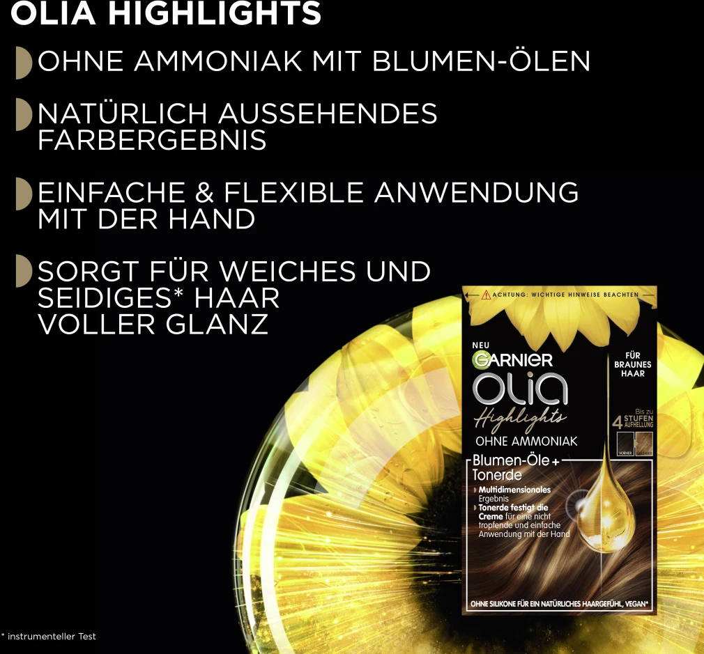 Garnier Olia Highlights Für Braunes Haar 9 Garnier Olia Highlights Für Braunes Haar – Bild 7