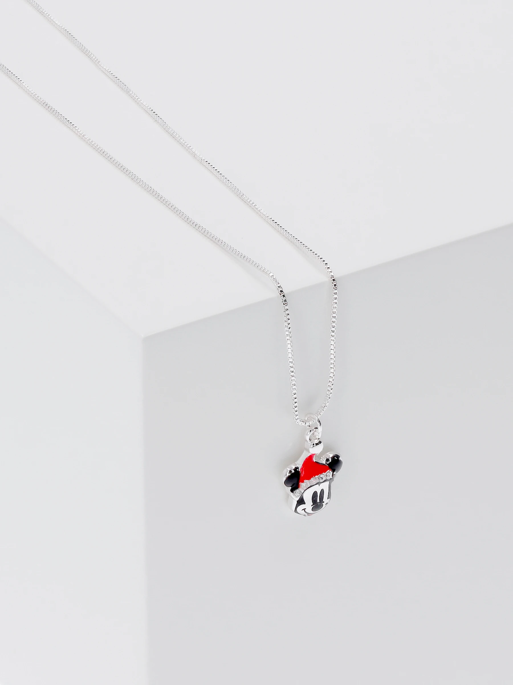 Accessories Kette Mit Micky Maus-Motiv Silber 4 Accessories Kette Mit Micky Maus-Motiv Silber – Bild 2