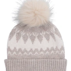 Accessories Beanie Mit Norwegermuster