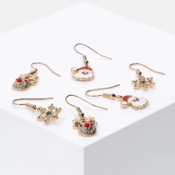 Alternative view of Accessories Ohrring-Set Mit Weihnachtsmotiven