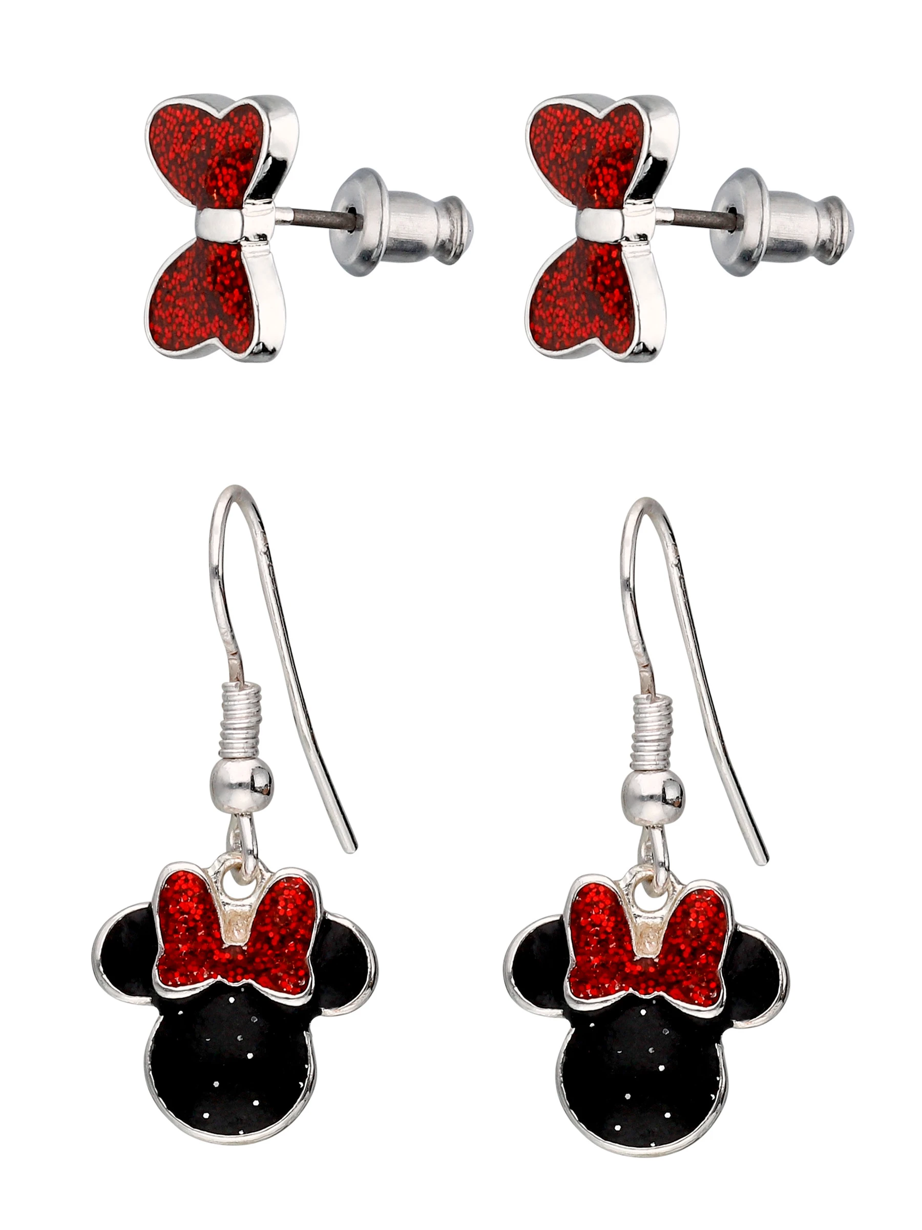Accessories Ohrschmuck-Set Mit Minnie Maus-Motiv 4 Accessories Ohrschmuck-Set Mit Minnie Maus-Motiv – Bild 2
