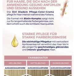 Schwarzkopf Diadem 3in1 Pflege-Color-Creme 722 Dunkel Blond 12 Schwarzkopf Diadem 3in1 Pflege-Color-Creme 722 Dunkel Blond -Always® shop MAM 8950445 SHOP IMAGE 1.4