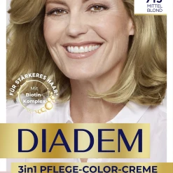 Schwarzkopf Diadem 3in1 Pflege-Color-Creme 715 Mittel Blond