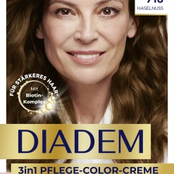 Schwarzkopf Diadem 3in1 Pflege-Color-Creme 718 Haselnuss