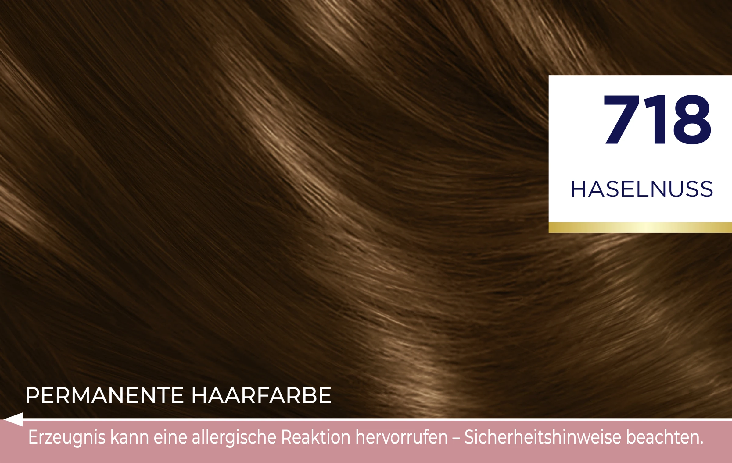 Schwarzkopf Diadem 3in1 Pflege-Color-Creme 718 Haselnuss 7 Schwarzkopf Diadem 3in1 Pflege-Color-Creme 718 Haselnuss – Bild 5
