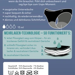 Alternative view of Nur Die Bye Bye Uups-Moment Slip Schwarz Gr. XL 48-50