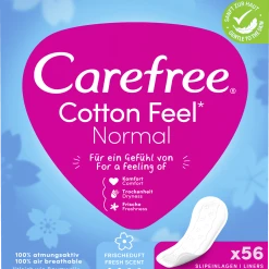 Carefree Slipeinlage Cotton Feel Normal Frischeduft