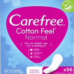 Carefree Slipeinlagen Cotton Feel Normal