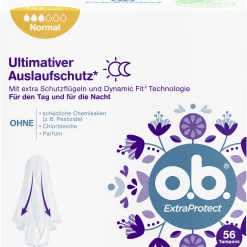 O.b. ExtraProtect Tampons Normal