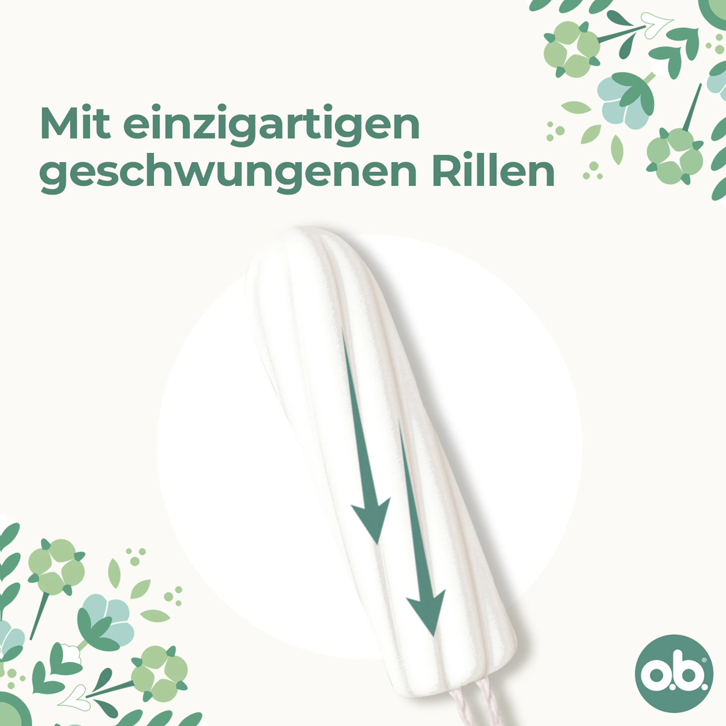O.b. Organic Tampons Normal 7 O.b. Organic Tampons Normal – Bild 5