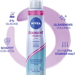 NIVEA Diamant Volumen Schaumfestiger 10 NIVEA Diamant Volumen Schaumfestiger -Always® shop MAM 9568276 SHOP IMAGE 1.4