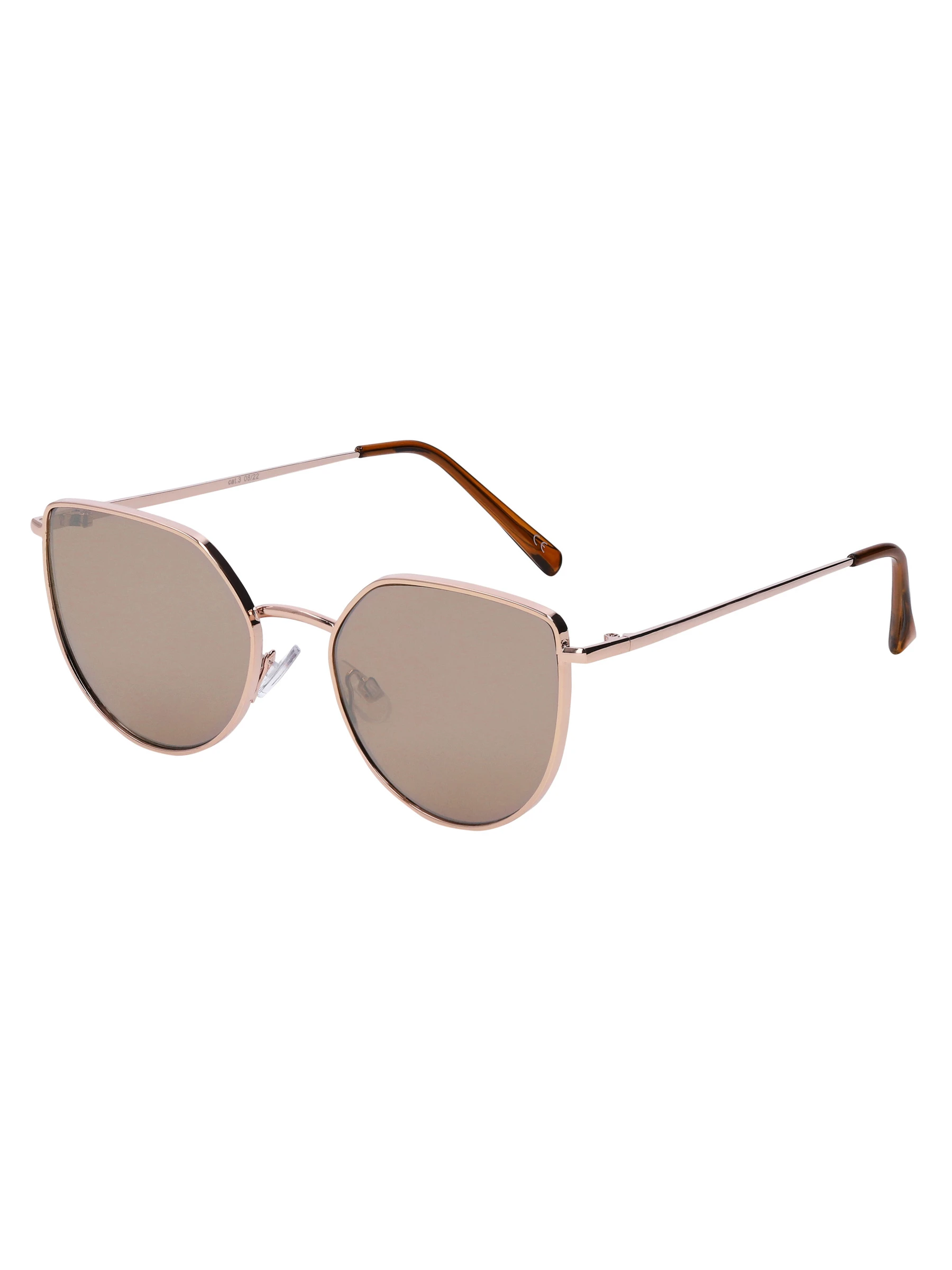 Accessories Cateye-Sonnenbrille Mit Braunen Gläsern 5 Accessories Cateye-Sonnenbrille Mit Braunen Gläsern – Bild 3